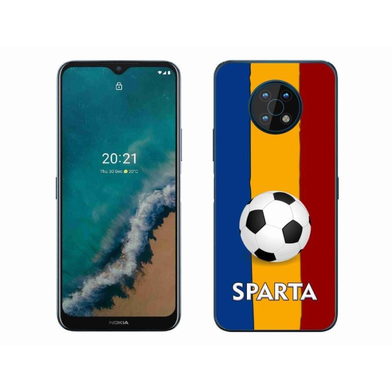 Gelový kryt mmCase na mobil Nokia G50 - fotbal 1