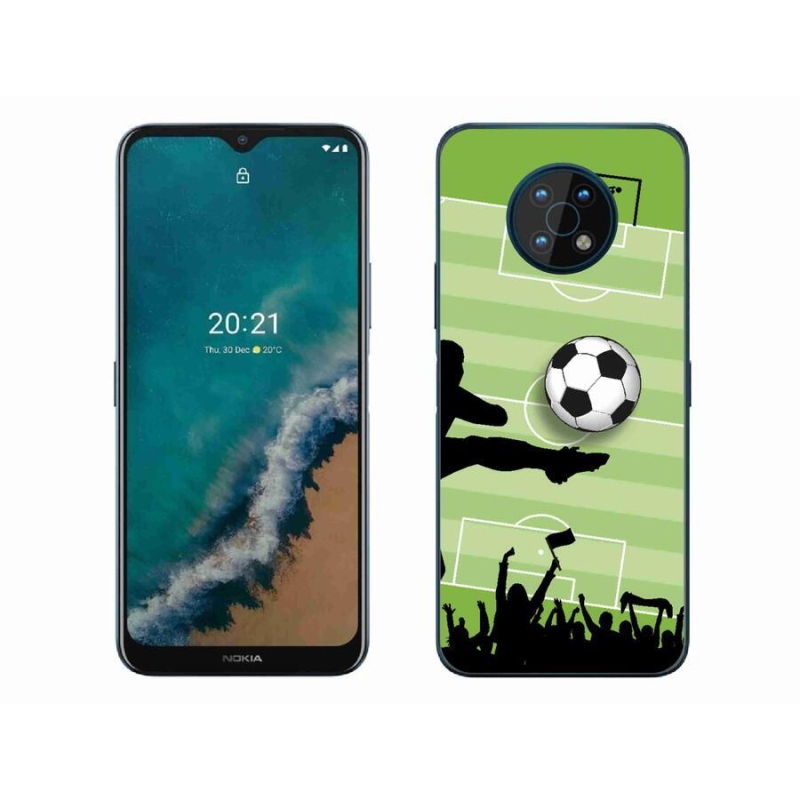 Gelový kryt mmCase na mobil Nokia G50 - fotbal 3