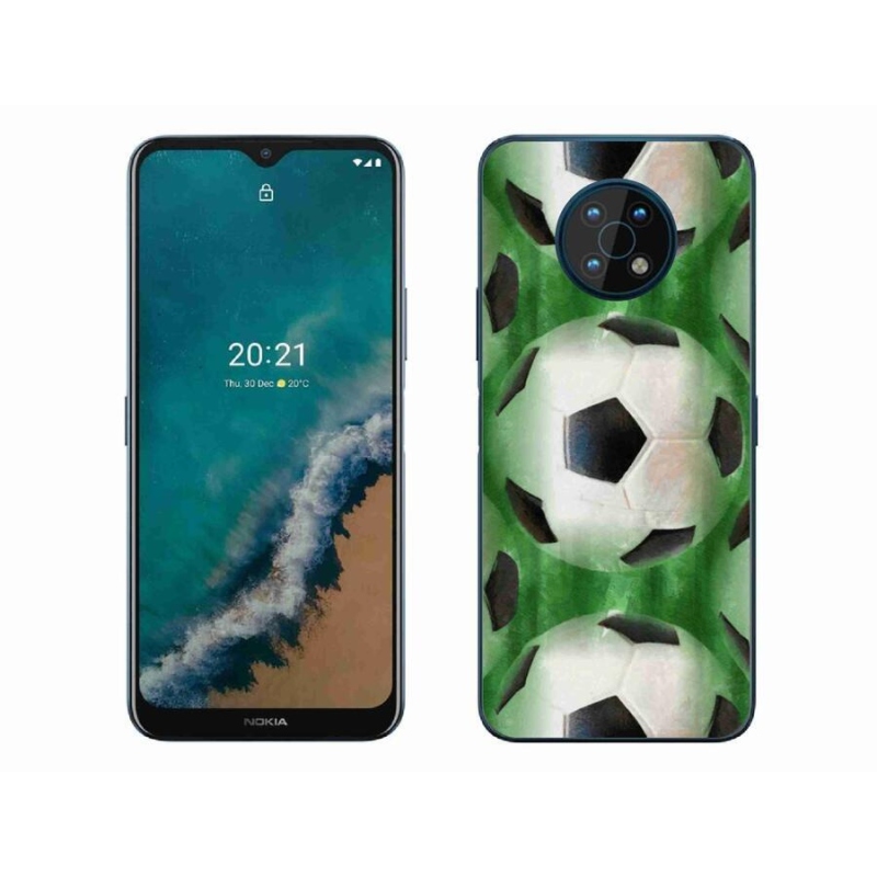 Gelový kryt mmCase na mobil Nokia G50 - fotbalový míč