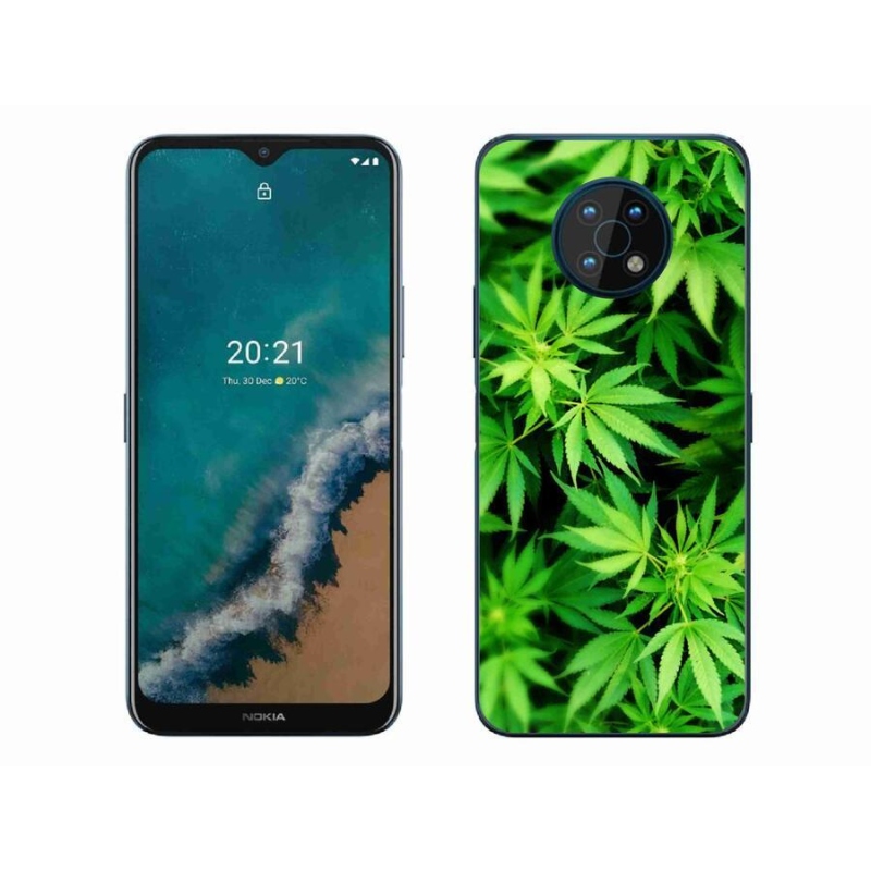 Gelový kryt mmCase na mobil Nokia G50 - konopí 3