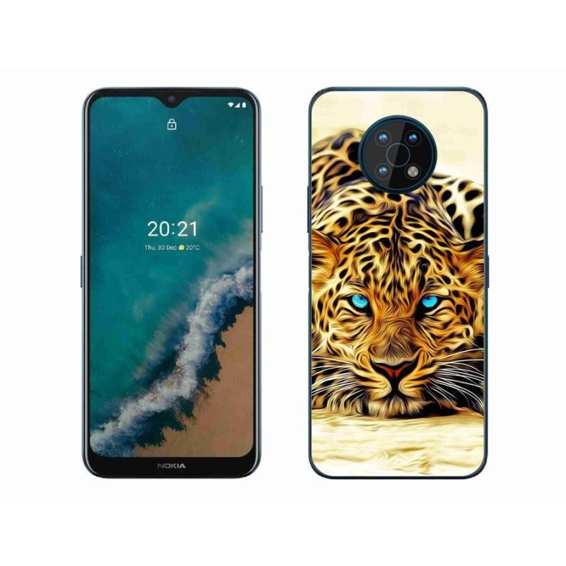 Gelový kryt mmCase na mobil Nokia G50 - kreslený tygr