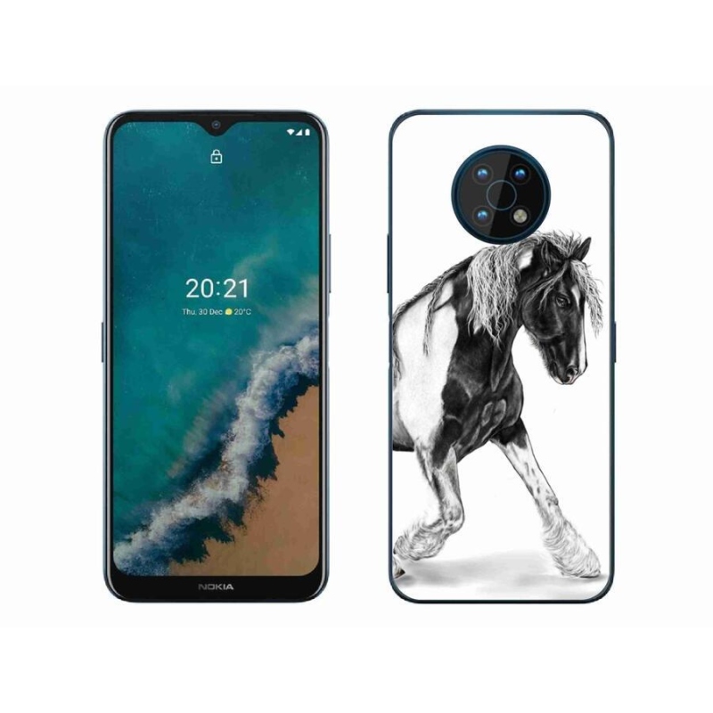 Gelový kryt mmCase na mobil Nokia G50 - kůň