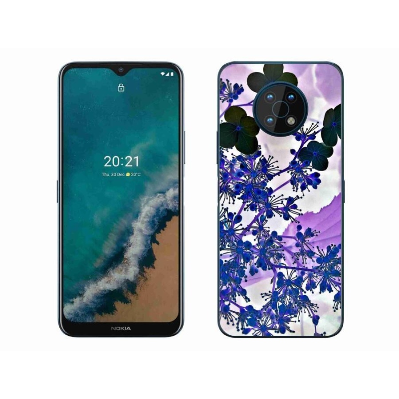 Gelový kryt mmCase na mobil Nokia G50 - květ hortenzie