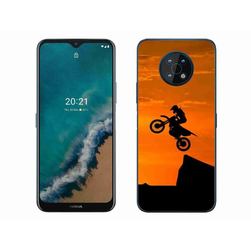 Gelový kryt mmCase na mobil Nokia G50 - motocross