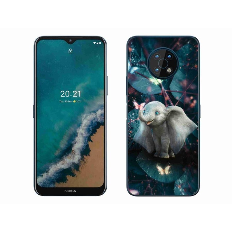 Gelový kryt mmCase na mobil Nokia G50 - roztomilý slon
