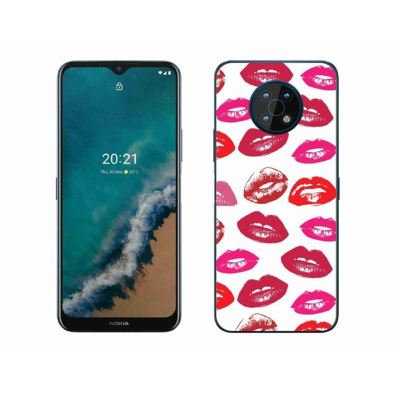 Gelový kryt mmCase na mobil Nokia G50 - rty