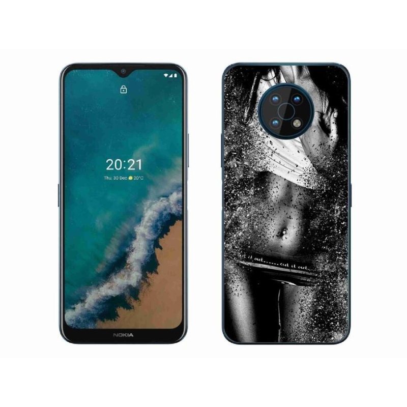 Gelový kryt mmCase na mobil Nokia G50 - sexy žena 1