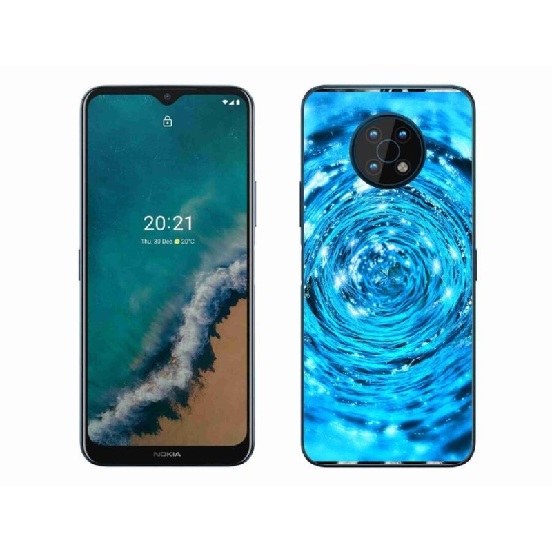 Gelový kryt mmCase na mobil Nokia G50 - vodní vír