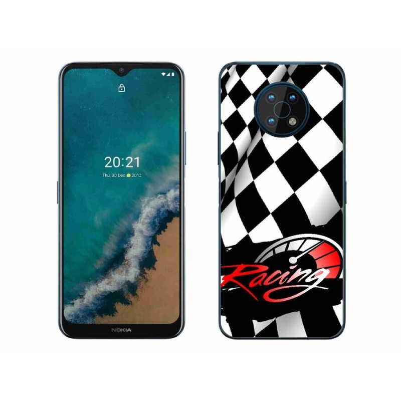 Gelový kryt mmCase na mobil Nokia G50 - závodění