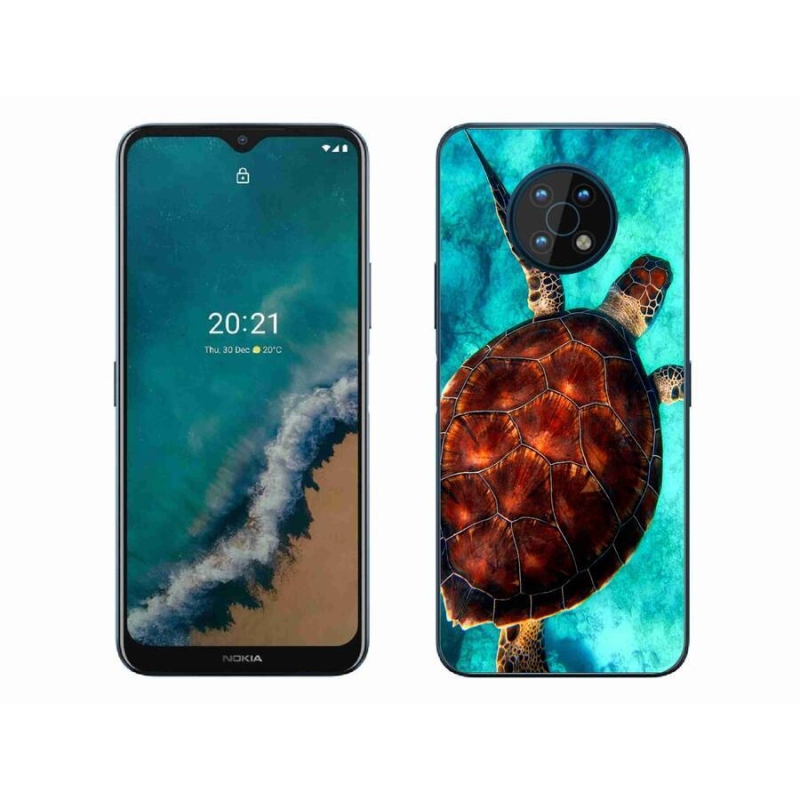 Gelový kryt mmCase na mobil Nokia G50 - želva