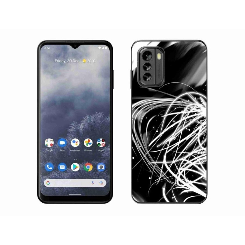 Gelový kryt mmCase na mobil Nokia G60 5G - abstrakt 2