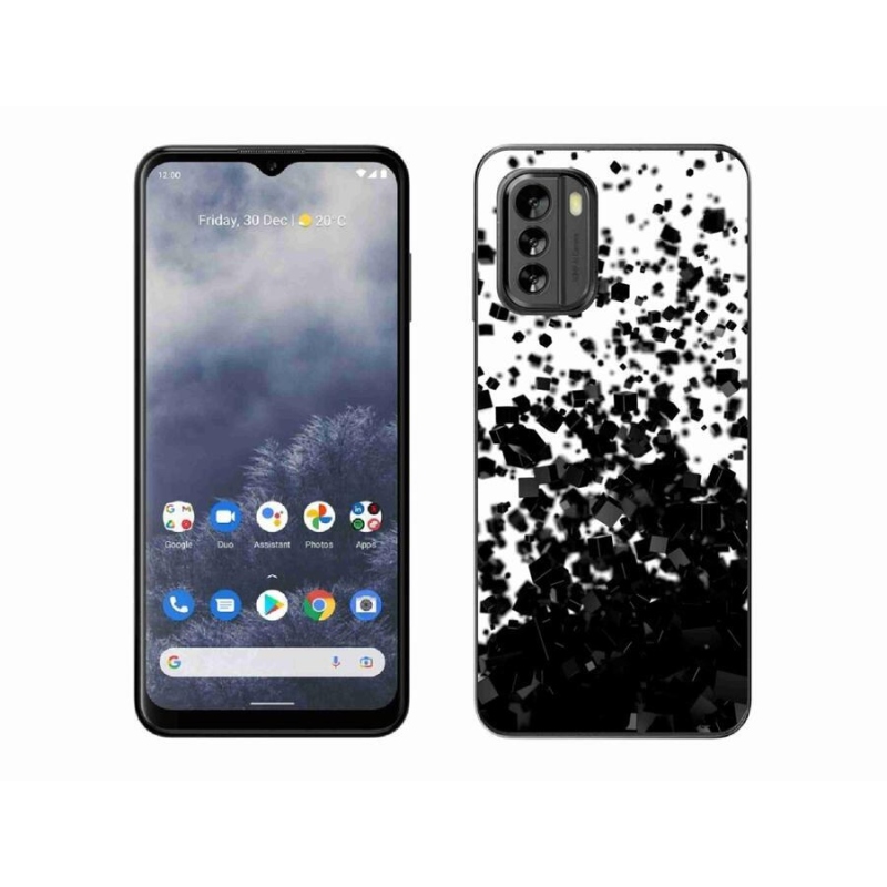 Gelový kryt mmCase na mobil Nokia G60 5G - abstraktní vzor 1