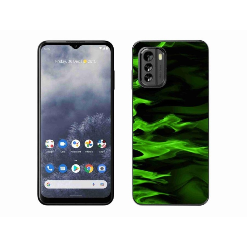 Gelový kryt mmCase na mobil Nokia G60 5G - abstraktní vzor 10