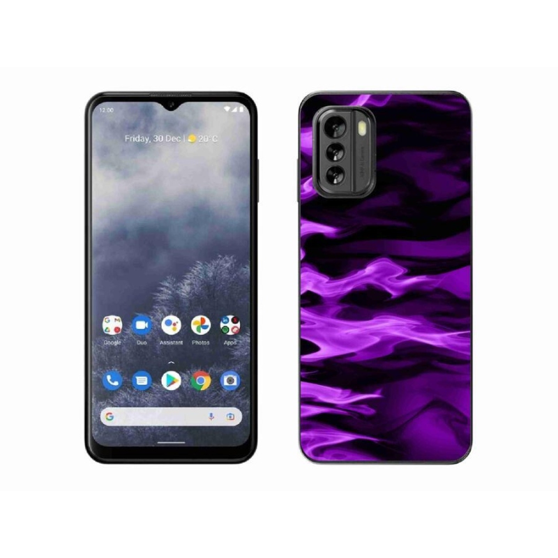 Gelový kryt mmCase na mobil Nokia G60 5G - abstraktní vzor 9