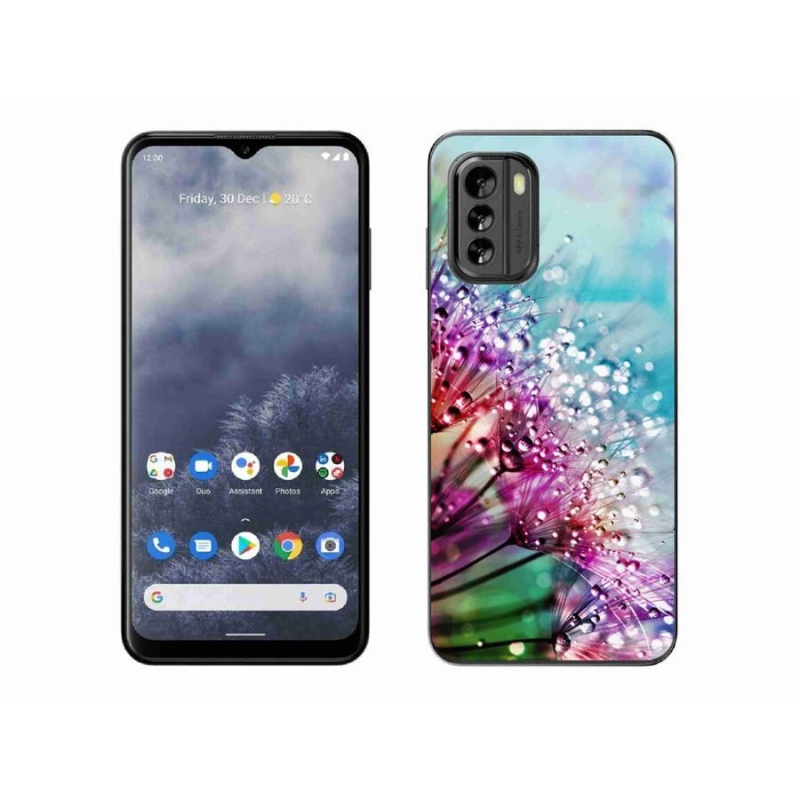 Gelový kryt mmCase na mobil Nokia G60 5G - barevné květy