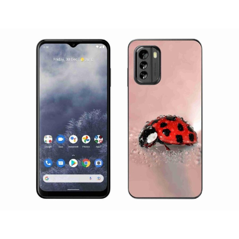 Gelový kryt mmCase na mobil Nokia G60 5G - beruška