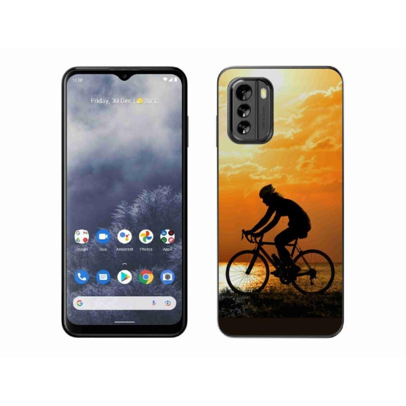 Gelový kryt mmCase na mobil Nokia G60 5G - cyklovýlet