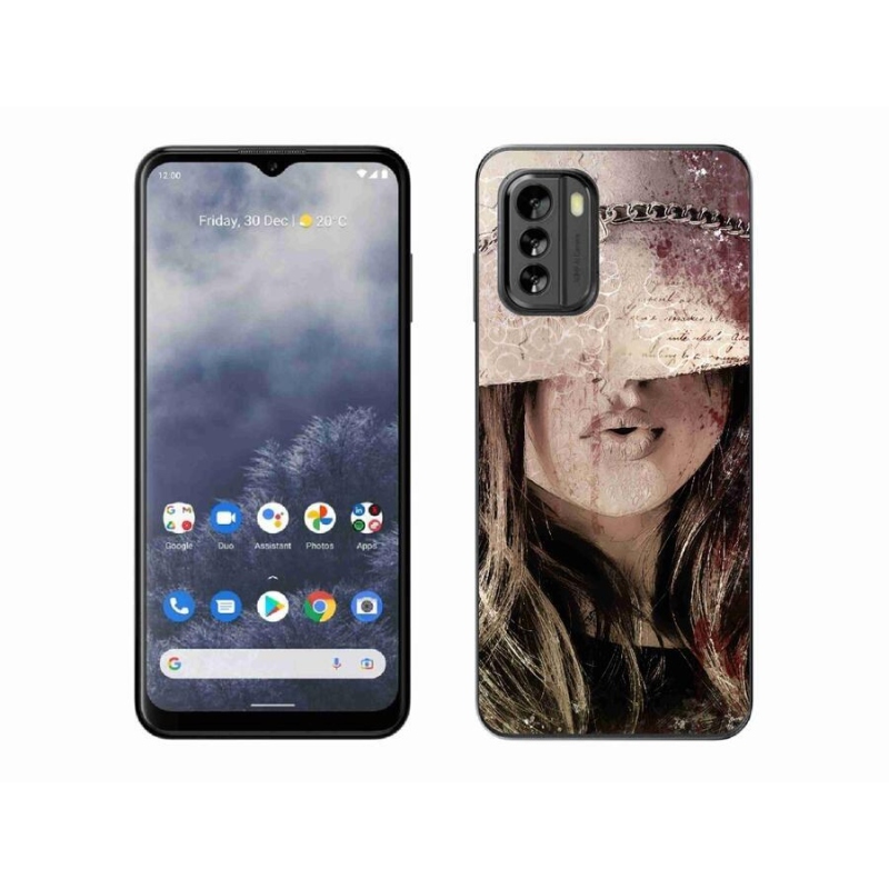 Gelový kryt mmCase na mobil Nokia G60 5G - dívka