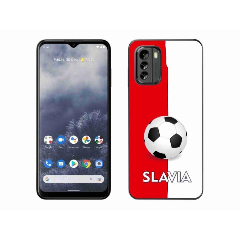 Gelový kryt mmCase na mobil Nokia G60 5G - fotbal 2