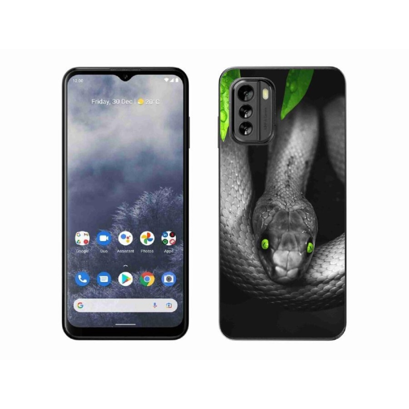Gelový kryt mmCase na mobil Nokia G60 5G - had