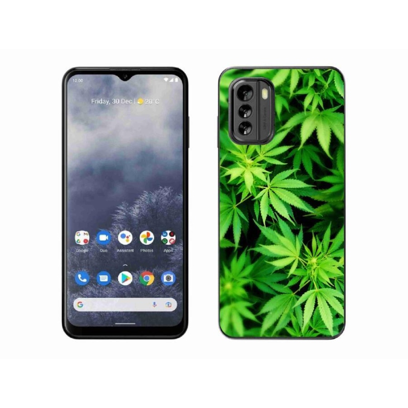 Gelový kryt mmCase na mobil Nokia G60 5G - konopí 3