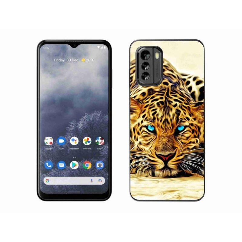 Gelový kryt mmCase na mobil Nokia G60 5G - kreslený tygr