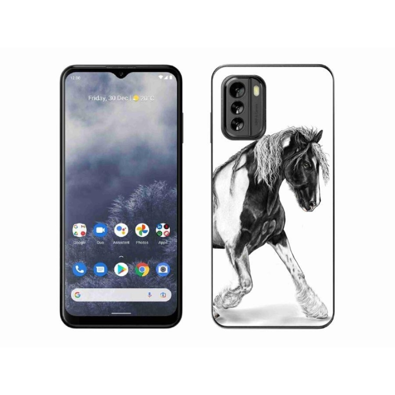 Gelový kryt mmCase na mobil Nokia G60 5G - kůň