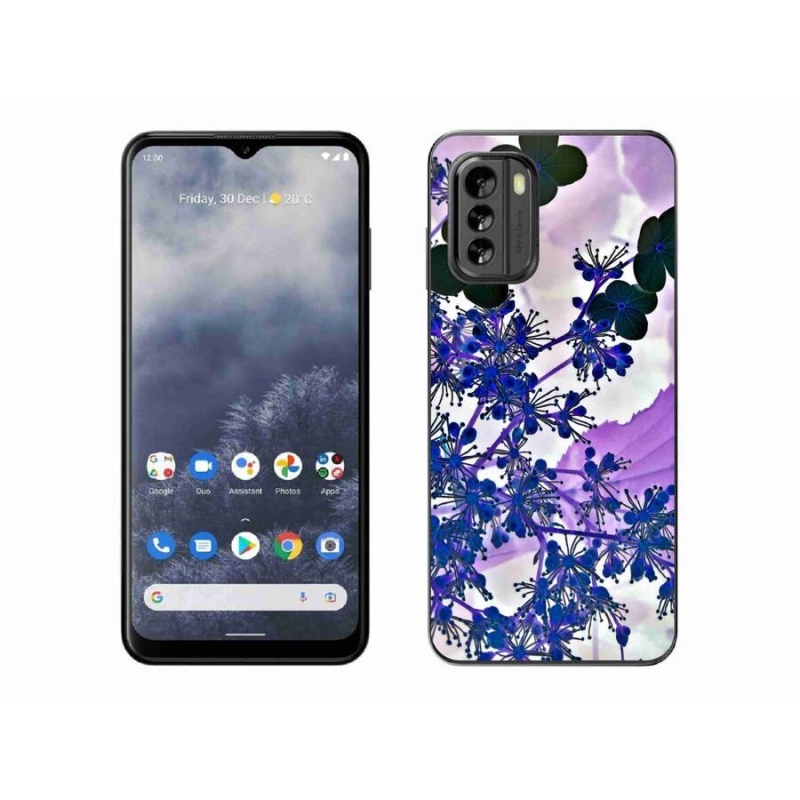 Gelový kryt mmCase na mobil Nokia G60 5G - květ hortenzie