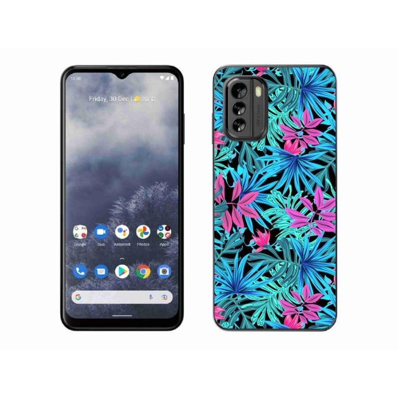 Gelový kryt mmCase na mobil Nokia G60 5G - květiny 3
