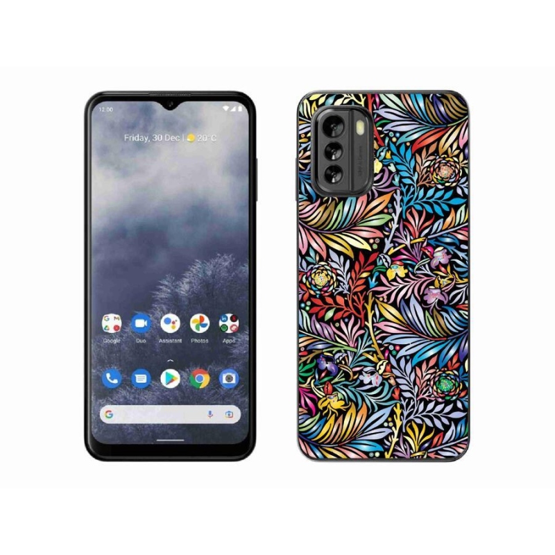 Gelový kryt mmCase na mobil Nokia G60 5G - květiny 5