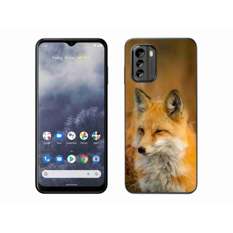 Gelový kryt mmCase na mobil Nokia G60 5G - liška