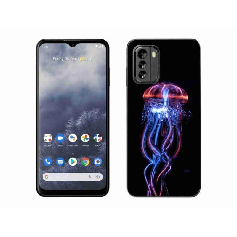 Gelový kryt mmCase na mobil Nokia G60 5G - medúza