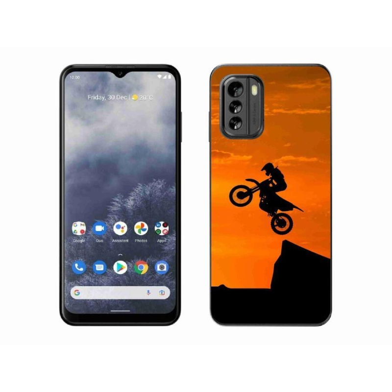 Gelový kryt mmCase na mobil Nokia G60 5G - motocross