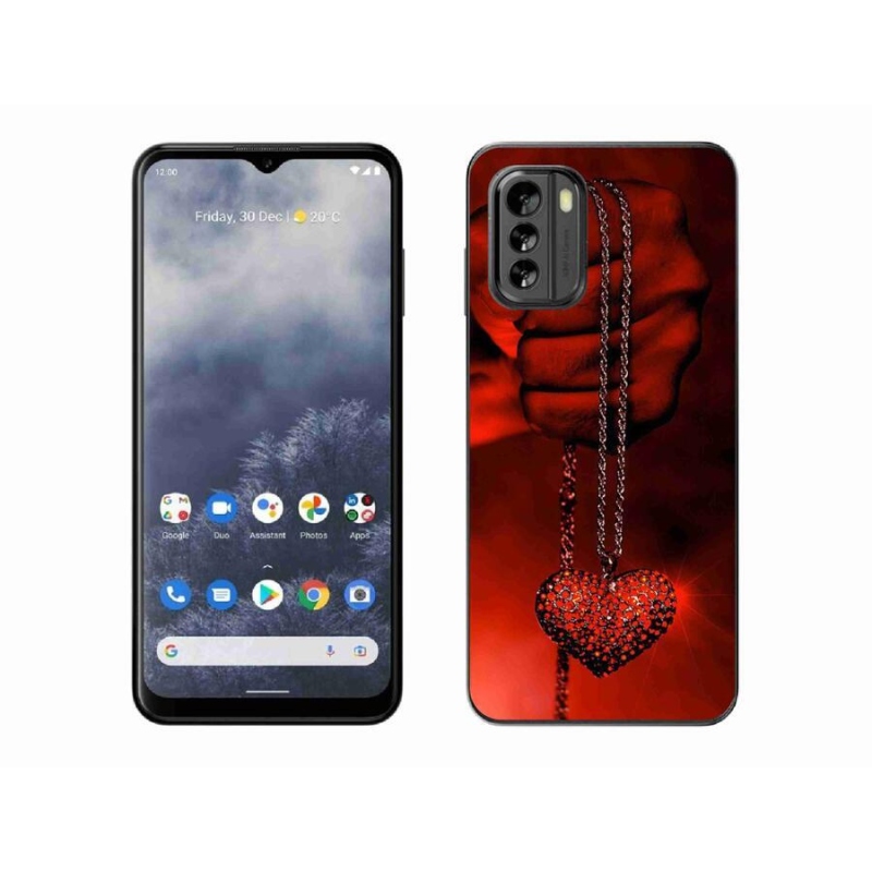 Gelový kryt mmCase na mobil Nokia G60 5G - náhrdelník