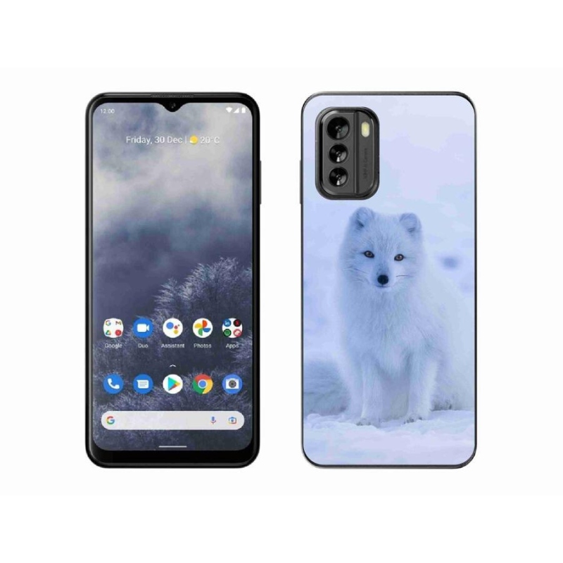 Gelový kryt mmCase na mobil Nokia G60 5G - polární liška