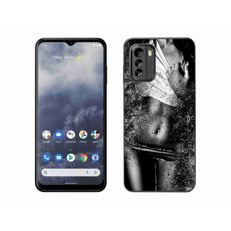Gelový kryt mmCase na mobil Nokia G60 5G - sexy žena 1