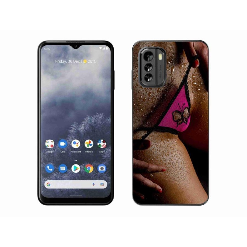 Gelový kryt mmCase na mobil Nokia G60 5G - sexy žena