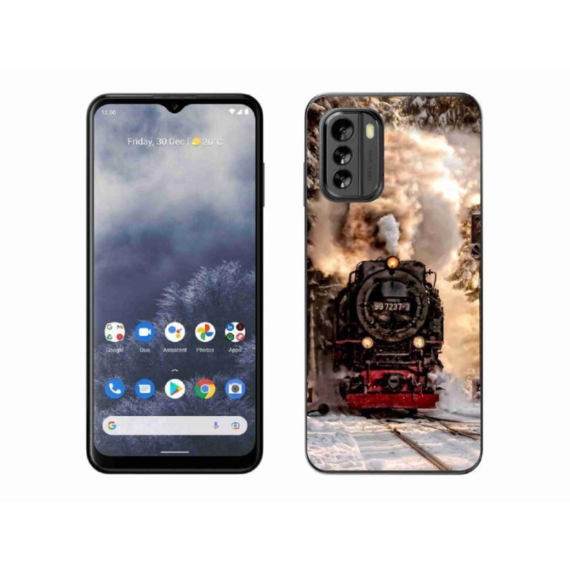 Gelový kryt mmCase na mobil Nokia G60 5G - vlak