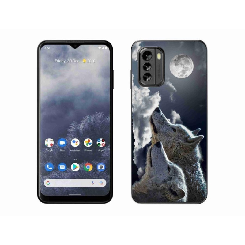 Gelový kryt mmCase na mobil Nokia G60 5G - vlci