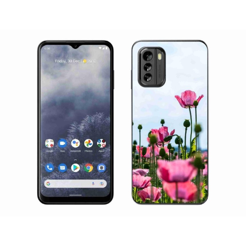 Gelový kryt mmCase na mobil Nokia G60 5G - vlčí mák