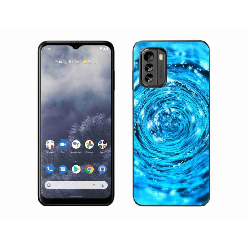 Gelový kryt mmCase na mobil Nokia G60 5G - vodní vír