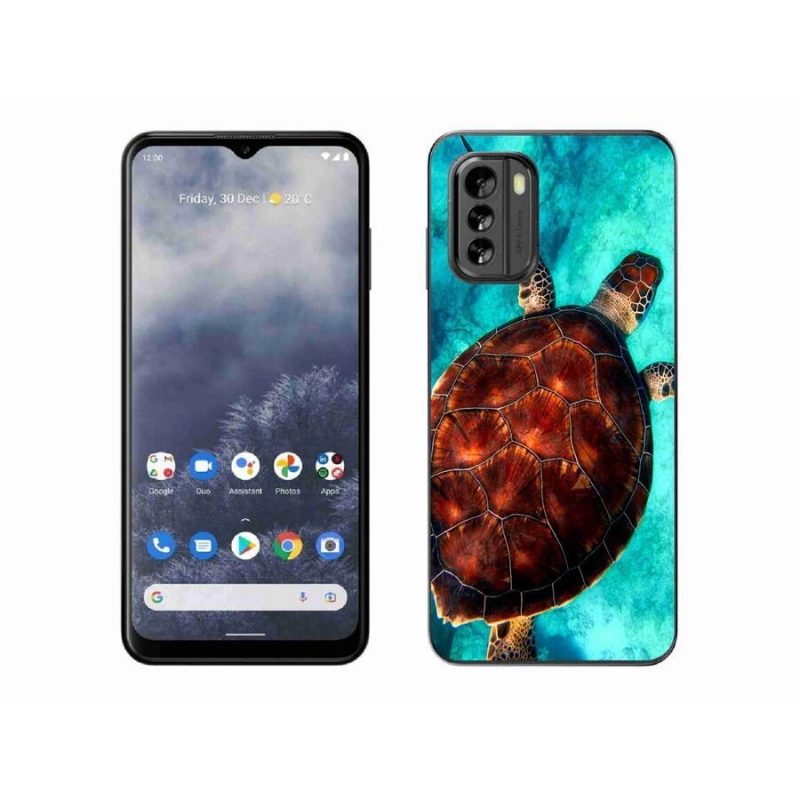 Gelový kryt mmCase na mobil Nokia G60 5G - želva