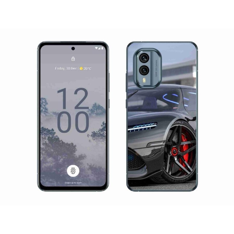 Gelový kryt mmCase na mobil Nokia X30 5G - auto 5