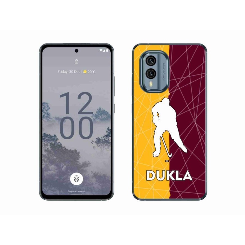 Gelový kryt mmCase na mobil Nokia X30 5G - Dukla