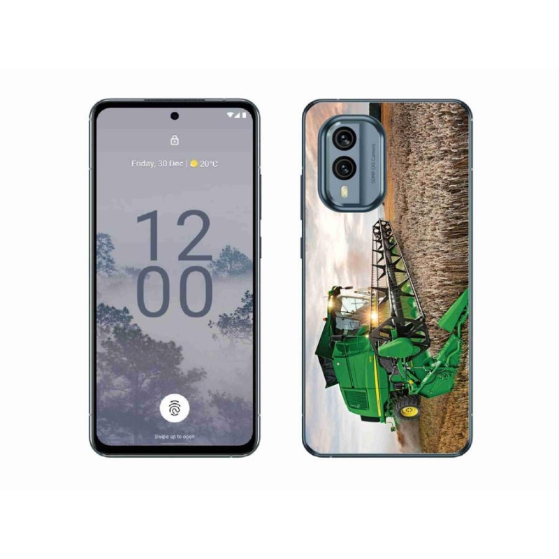 Gelový kryt mmCase na mobil Nokia X30 5G - kombajn