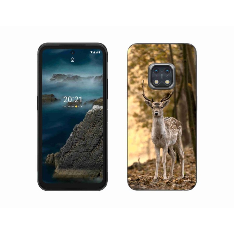 Gelový kryt mmCase na mobil Nokia XR20 - jelen sika