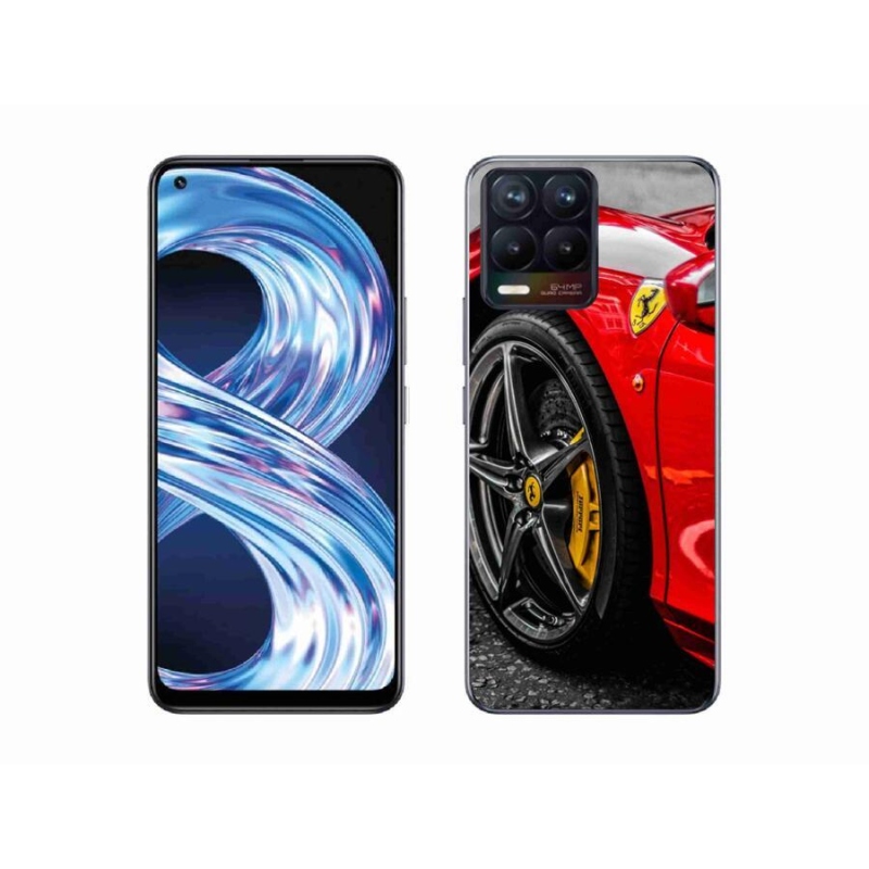 Gelový kryt mmCase na mobil Realme 8 Pro - auto 1