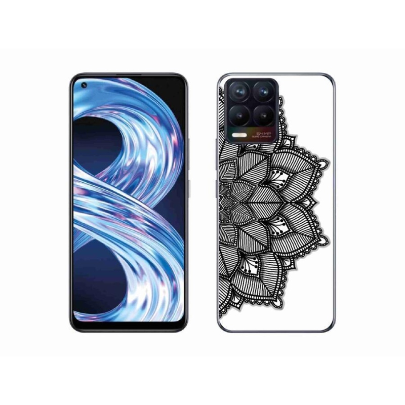 Gelový kryt mmCase na mobil Realme 8 Pro - mandala