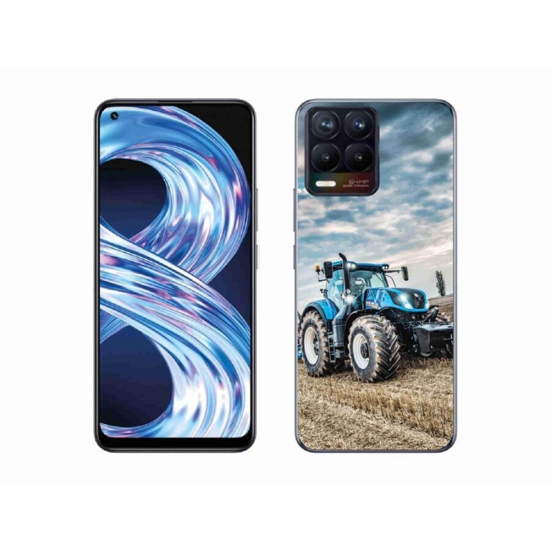 Gelový kryt mmCase na mobil Realme 8 Pro - traktor 2
