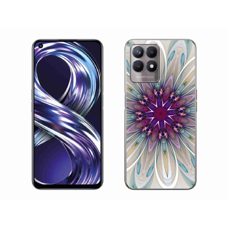 Gelový kryt mmCase na mobil Realme 8i - abstrakt 10